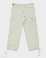 Vintage 2000 Y2k Nike Khaki Canvas Baggy Fit Wide Leg Cargo Trousers - W38 L32