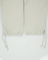 Vintage 2000 Y2k Nike Khaki Canvas Baggy Fit Wide Leg Cargo Trousers - W38 L32