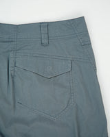 Arc'teryx Stone Teal Low Rise 'Stowe' Canvas Multi-Pocket Straight Leg Technical Trousers - W36 L33