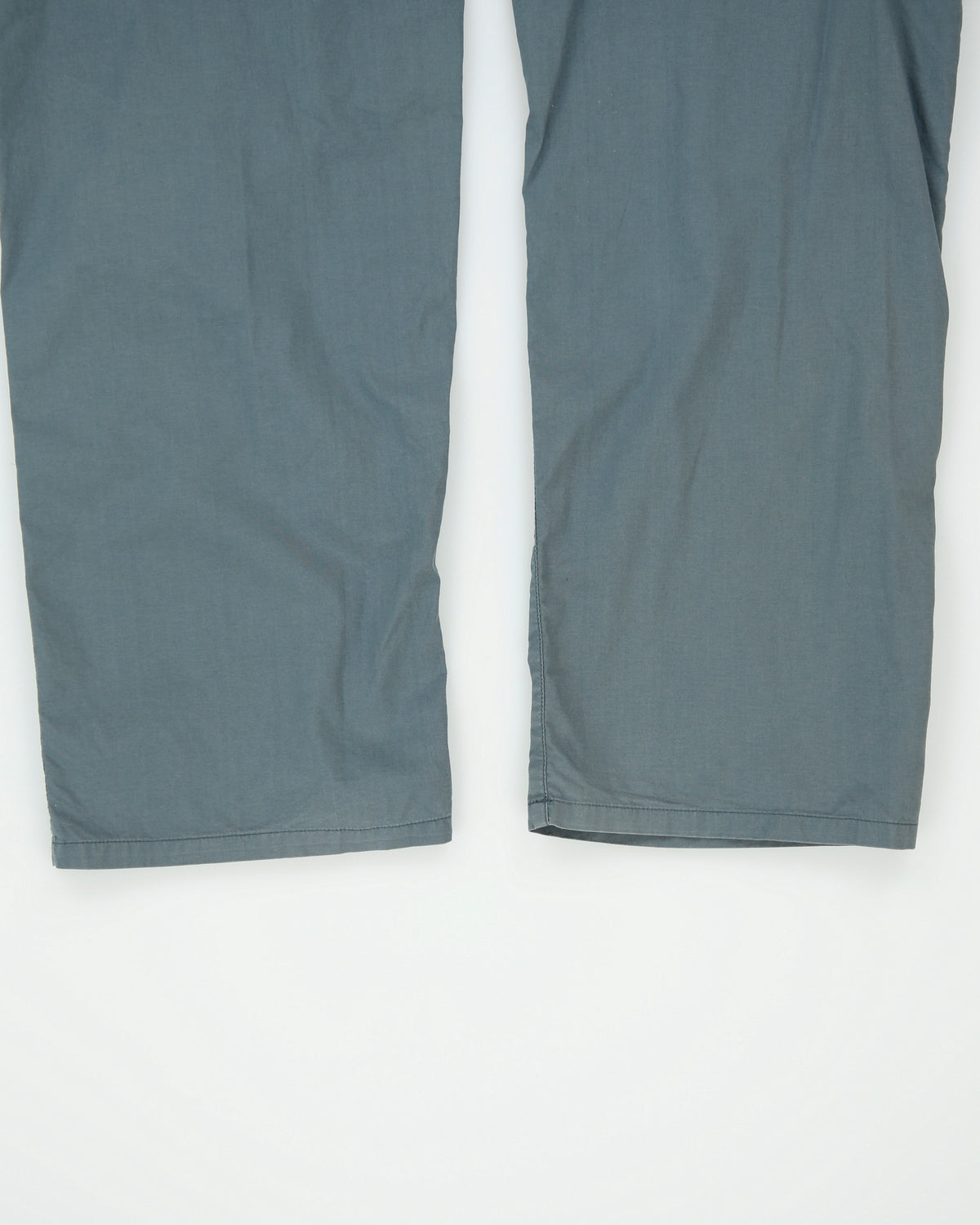 Arc'teryx Stone Teal Low Rise 'Stowe' Canvas Multi-Pocket Straight Leg Technical Trousers - W36 L33