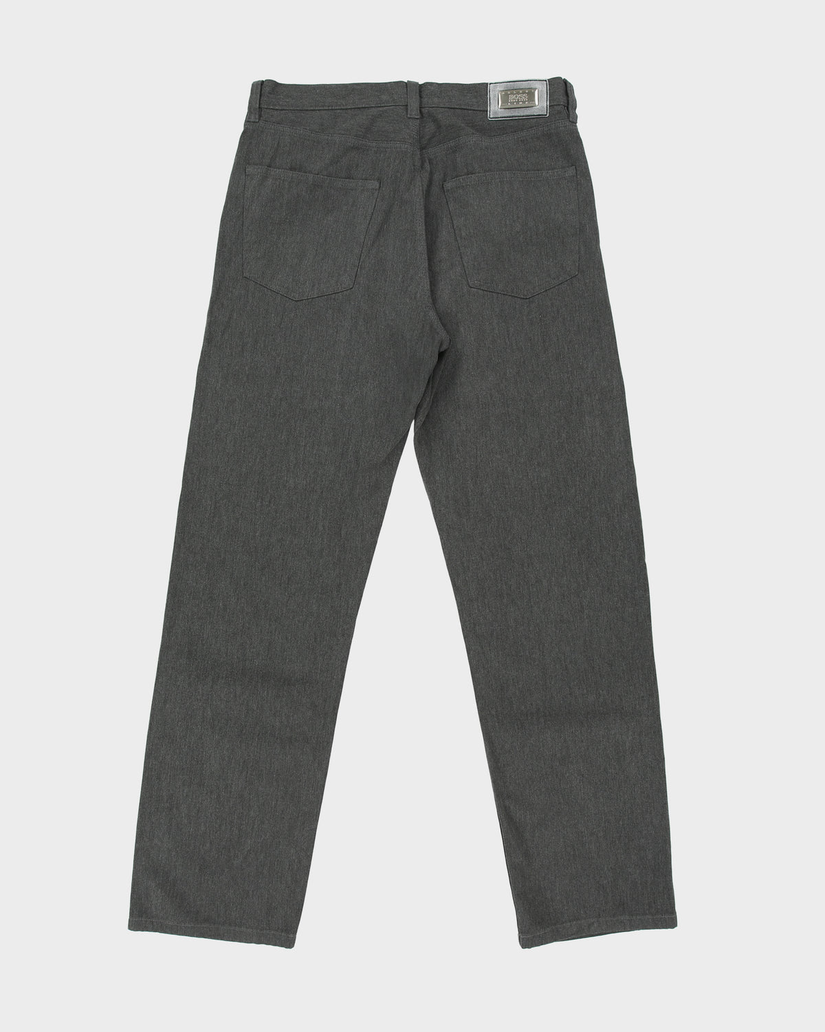 Vintage 1990s Hugo Boss Mid Rise Twill Denim Straight Leg Trousers - W34 L32