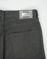 Vintage 1990s Hugo Boss Mid Rise Twill Denim Straight Leg Trousers - W34 L32