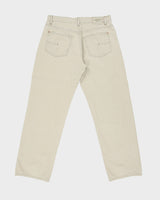 Vintage Y2K 00s Calvin Klein Jeans Khaki Canvas Denim Relaxed Fit Straight Leg Trousers - W34 L32
