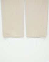 Vintage Y2K 00s Calvin Klein Jeans Khaki Canvas Denim Relaxed Fit Straight Leg Trousers - W34 L32