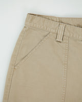 Vintage Y2K 00s Levi's White Tab Khaki Mid Rise Patch Pocket Canvas Baggy Fit Wide Leg Trousers - W35 L27