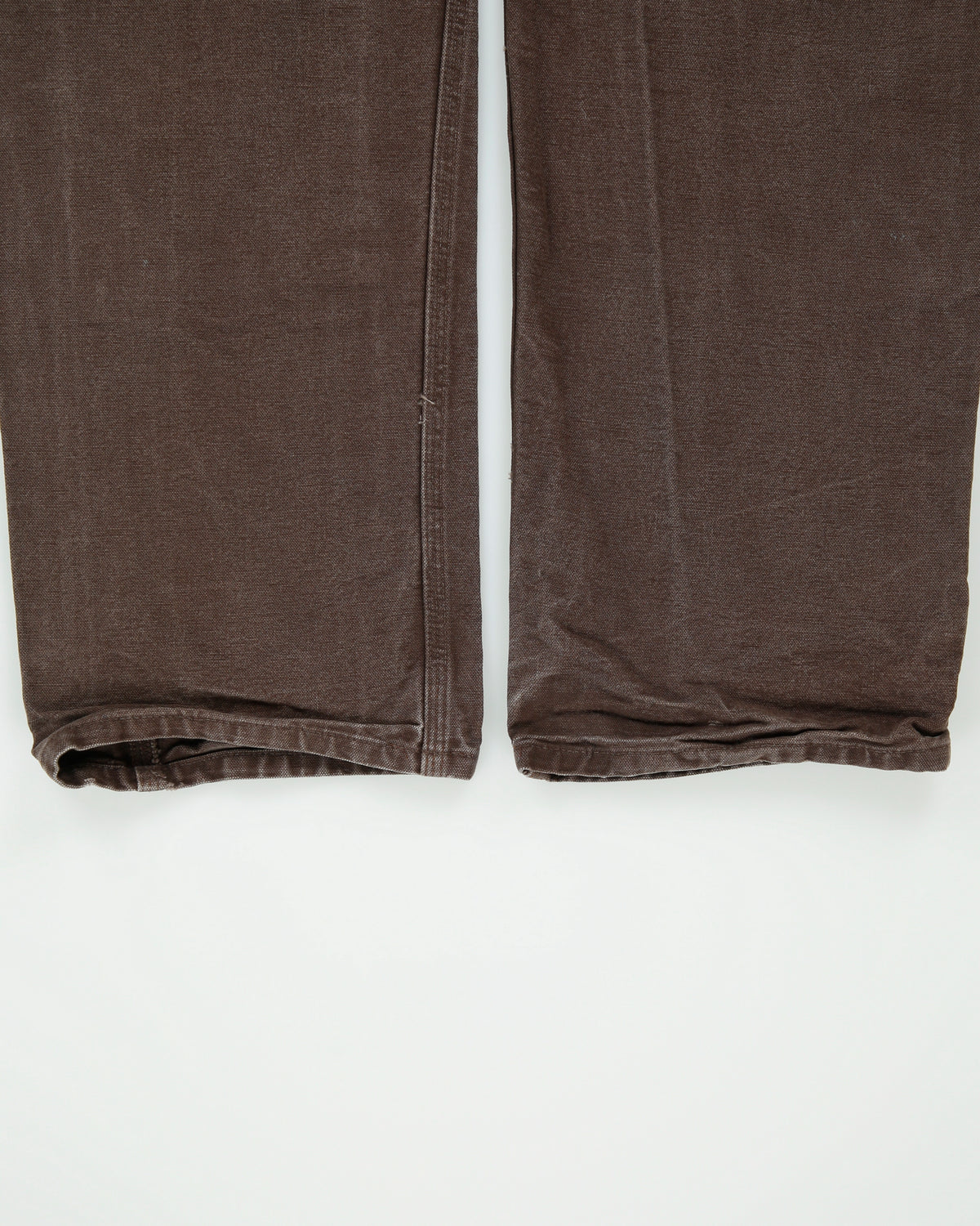 Vintage Carhartt B136 DKB Distressed Duck Canvas Double Front Loose Fit Carpenter Trousers - W32 L32