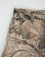 Vintage Carhartt Realtree Camo Duck Canvas Single Knee Relaxed Fit Carpenter Trousers - W32 L30