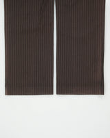 Vintage Y2K 00s Calvin Klein Mid Rise Pinstripe Relaxed Straight Leg Canvas Trousers - W32 L32