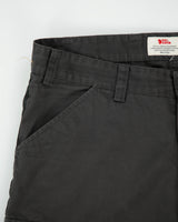 Fjall Raven Vidda Pro G-1000 Mid Rise Canvas Double Layer Weather Resistant Straight Leg Trekking Trousers - W34 L32