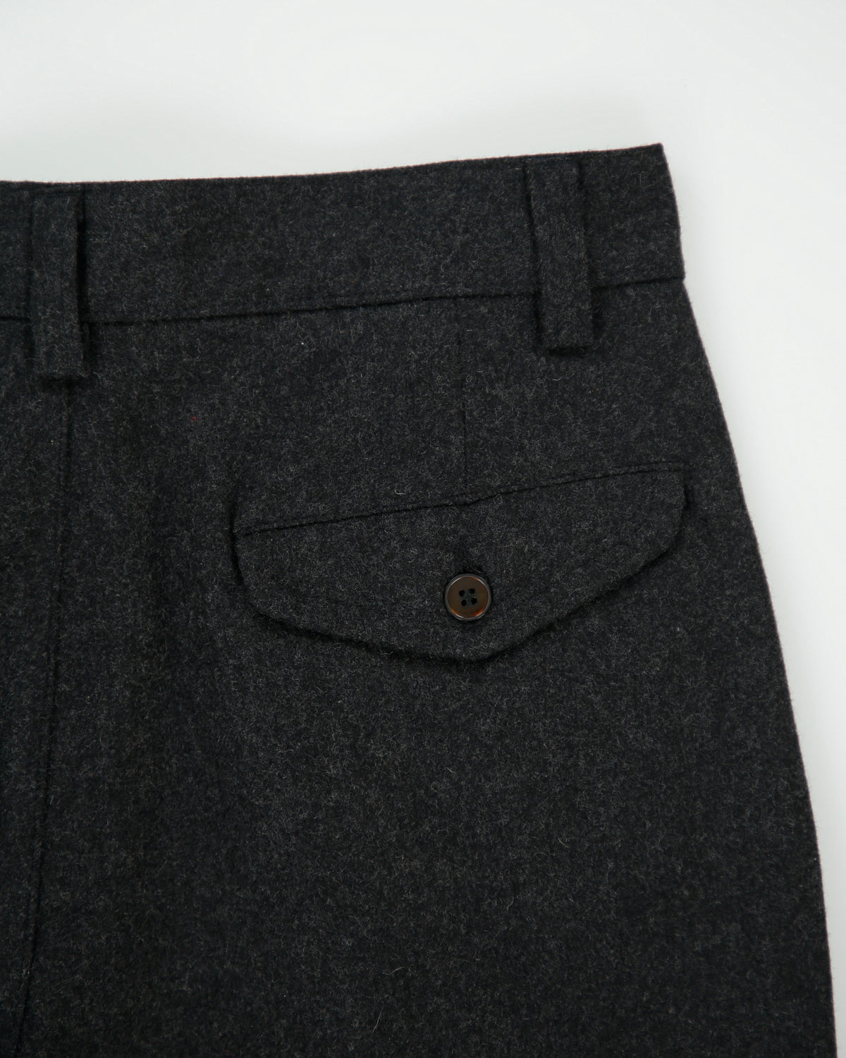 DSWT Vintage 1980s Carrera High Rise Double Pleated Wool Relaxed Straight Leg Suit Trousers - W30 L32