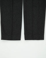 DSWT Vintage 1980s Carrera High Rise Double Pleated Wool Relaxed Straight Leg Suit Trousers - W30 L32