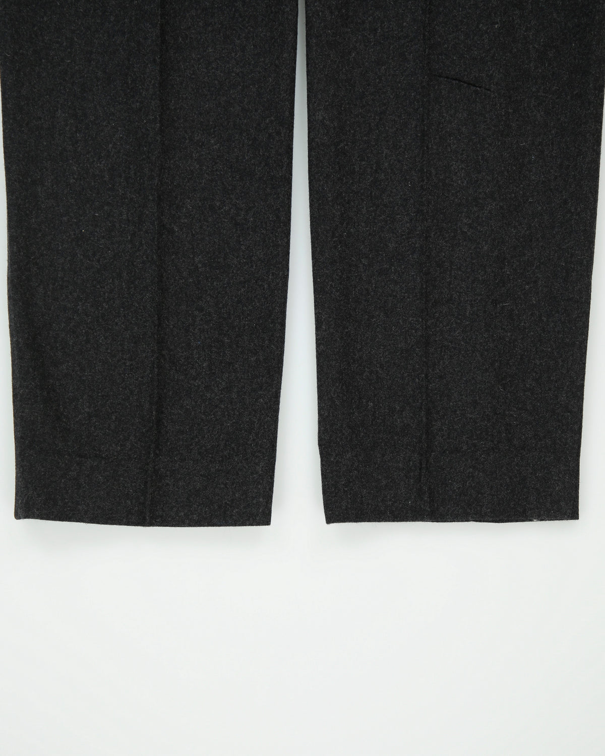 DSWT Vintage 1980s Carrera High Rise Double Pleated Wool Relaxed Straight Leg Suit Trousers - W30 L32