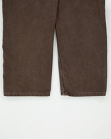 Vintage Carhartt B136 DKB Washed Duck Canvas Double Front Dungaree Fit Carpenter Trousers - W32 L30