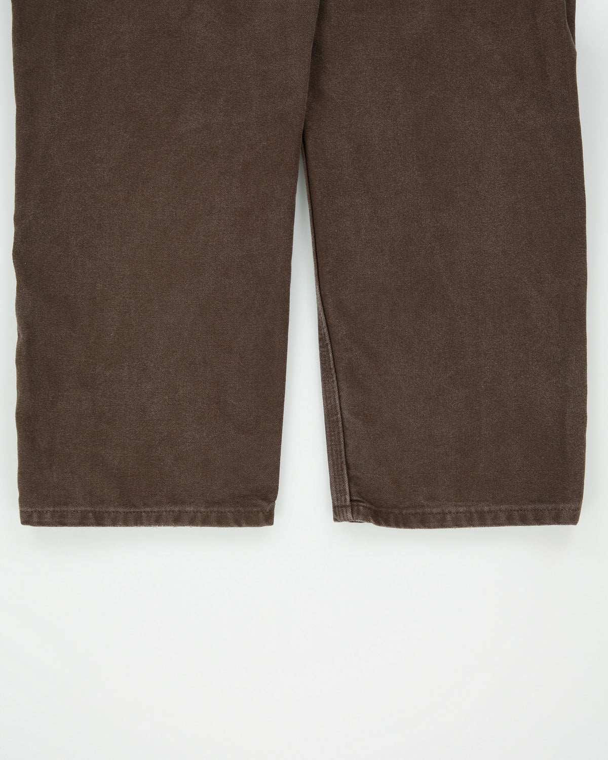 Vintage Carhartt B136 DKB Washed Duck Canvas Double Front Dungaree Fit Carpenter Trousers - W32 L30