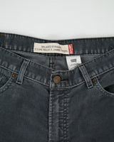 Vintage Y2K 00s Levi's 559 Batwing Mid Rise Relaxed Straight Leg Trousers - W36 L32