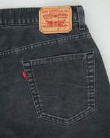 Vintage Y2K 00s Levi's 559 Batwing Mid Rise Relaxed Straight Leg Trousers - W36 L32