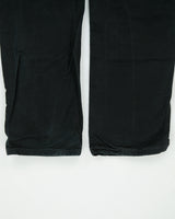 Vintage Carhartt B01 BLK Firm Duck Double Front Canvas Loose Fit Carpenter Trousers - W34 L33