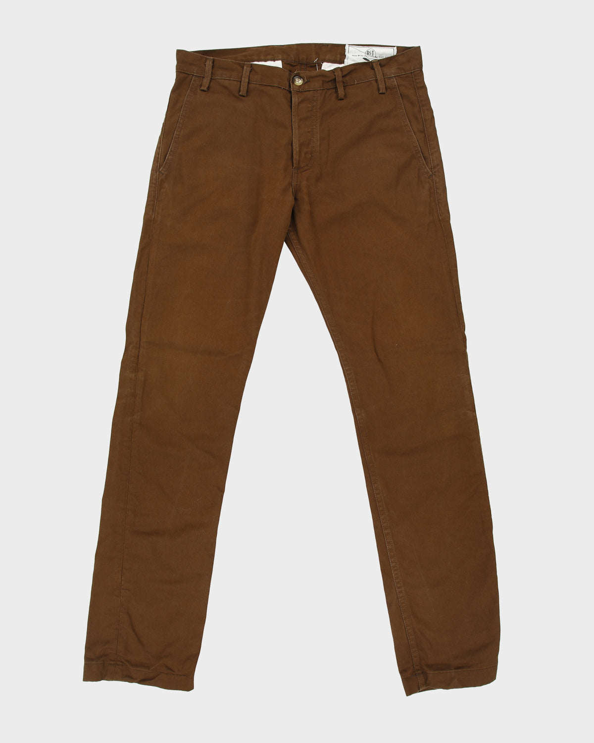 Rogue Territory RGT Made In USA Mid Rise Canvas Slim Taper Officers Trousers - W34 L35