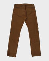 Rogue Territory RGT Made In USA Mid Rise Canvas Slim Taper Officers Trousers - W34 L35