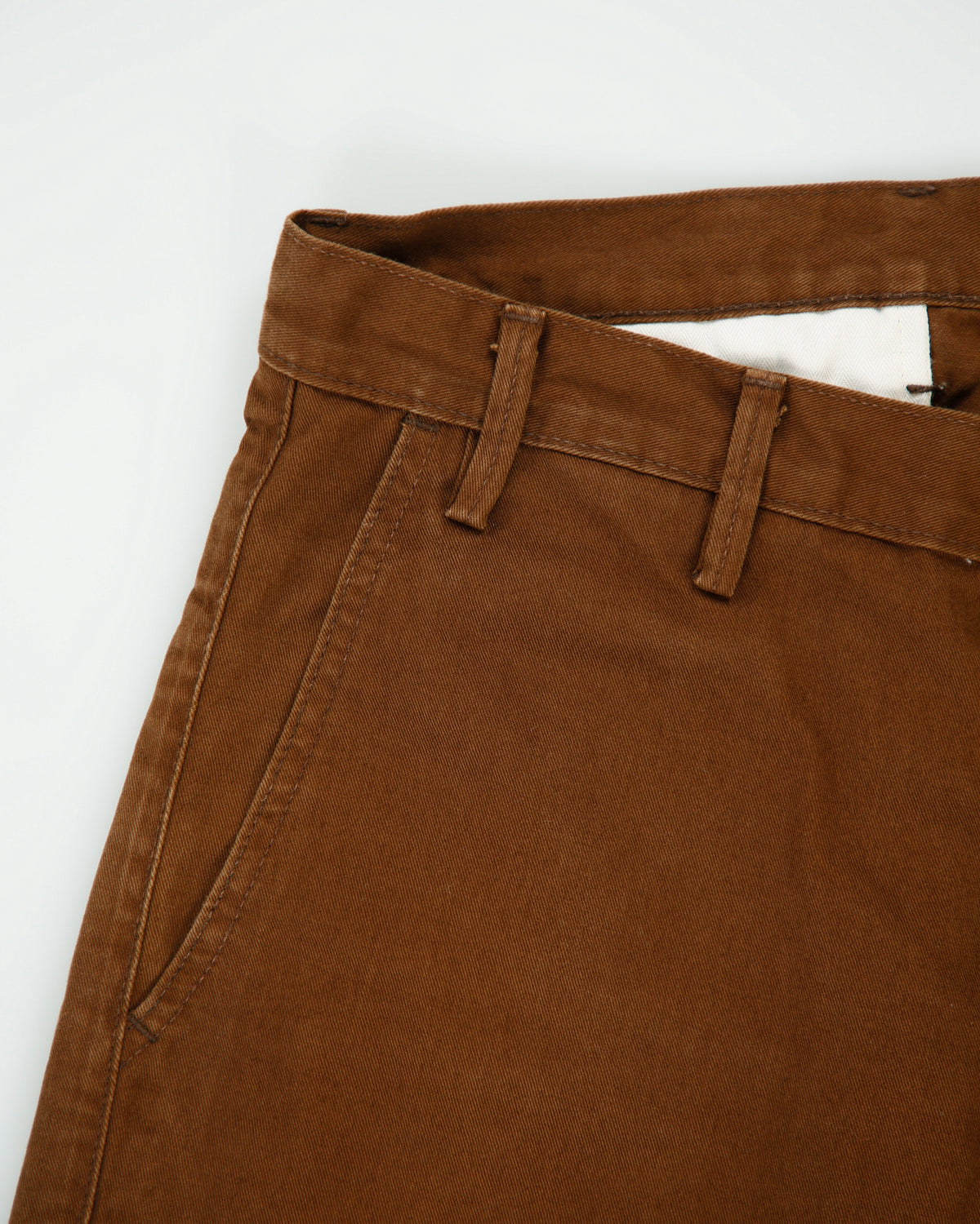 Rogue Territory RGT Made In USA Mid Rise Canvas Slim Taper Officers Trousers - W34 L35
