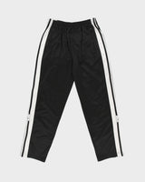 Vintage '02 Y2K Adidas 3-Stripe Loose Fit Straight Leg Popper Tracksuit Bottoms - M