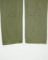 Vintage Y2K 00s Ecko UNLTD Olive Khaki Canvas Relaxed Fit Wide Leg Double Knee Trousers - W36 L31