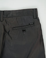 Vintage 1990s Guess Jeans Mid Rise Relaxed Fit Wide Leg Metallic Satin Trousers - W34 L28