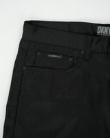 Vintage 1990s DKNY Mid Rise Relaxed Fit Straight Leg Satin Trousers - W34 L30