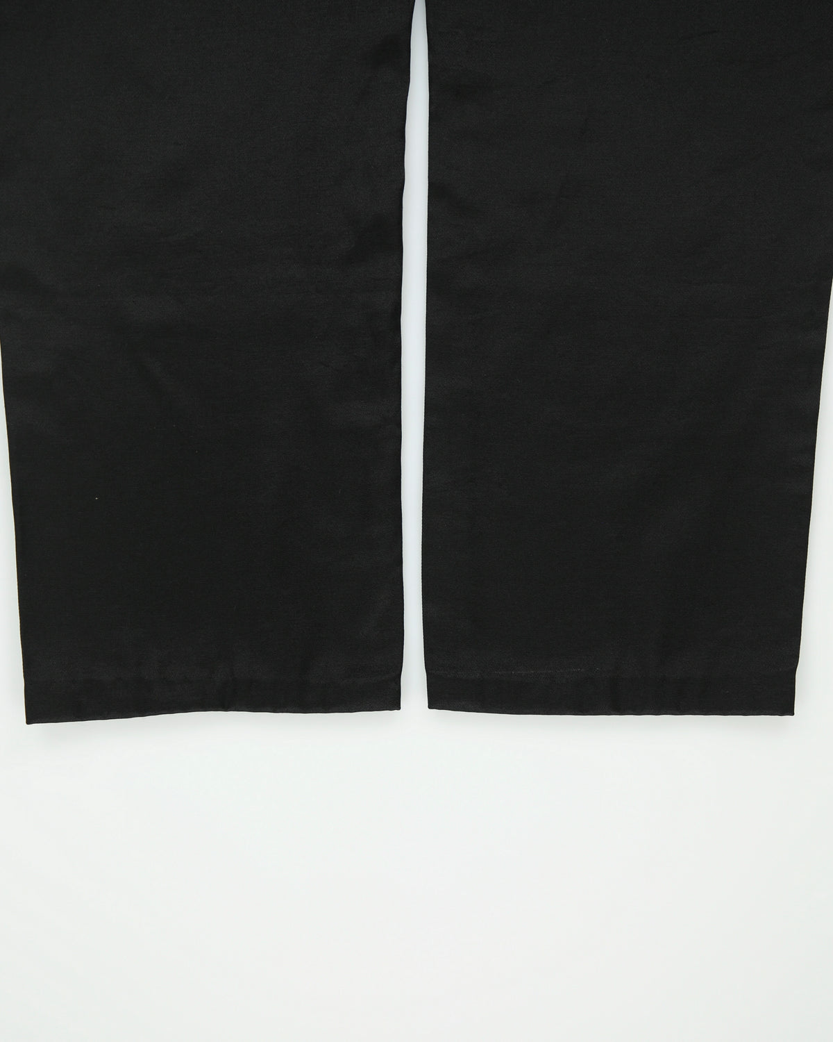 Vintage 1990s DKNY Mid Rise Relaxed Fit Straight Leg Satin Trousers - W34 L30