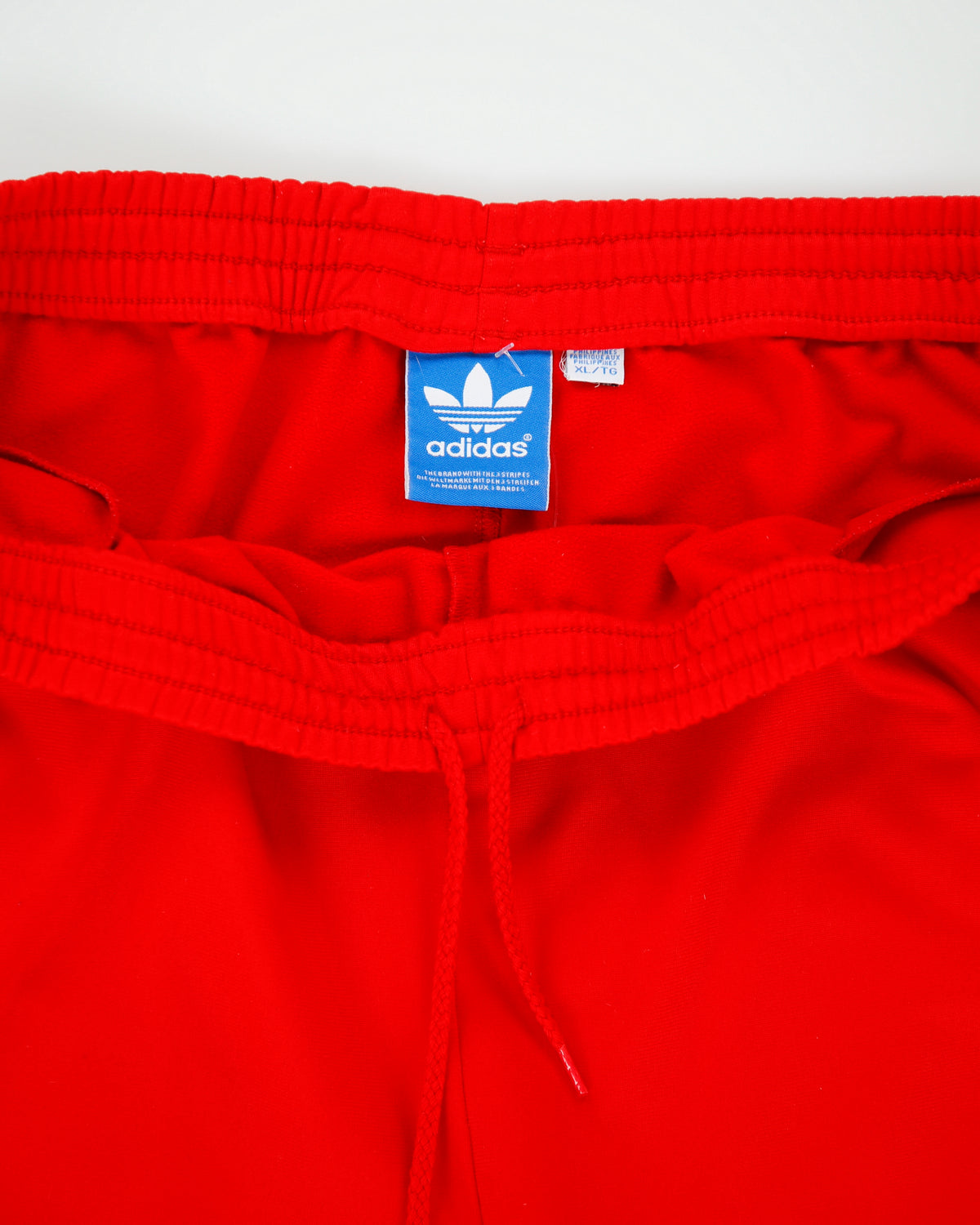 Vintage Adidas Originals Relaxed Fit Firebird Zip Cuff Tracksuit Bottoms - XL