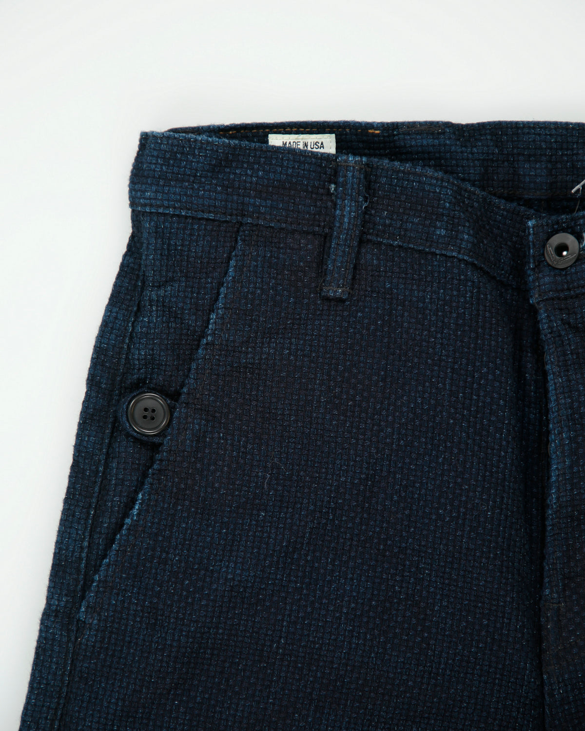 Rogue Territory RGT Indigo Japanese Denim Made In USA Straight Leg Work Trousers - W31 L29