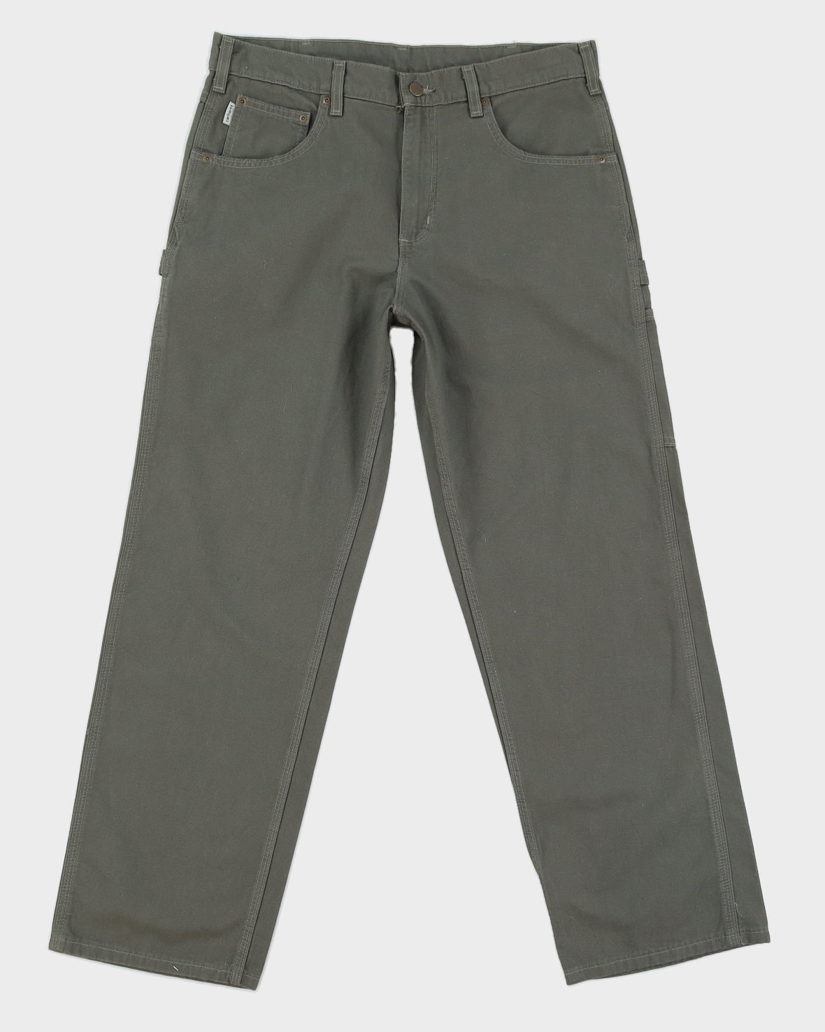 Carhartt Green Loose Fit Trousers - W34 30