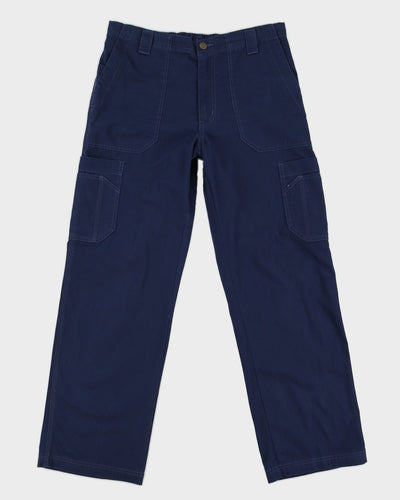 Carhartt Navy Ripstop Cargo Pants - S