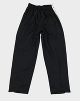Y2K 00s Nike Black &amp; White Tearaway Tracksuit Bottoms - S