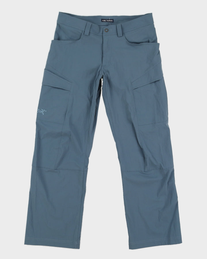 Arc'Teryx Blue Nylon Cargo Trousers - W32 L32