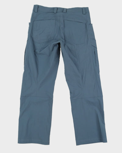 Arc'Teryx Blue Nylon Cargo Trousers - W32 L32