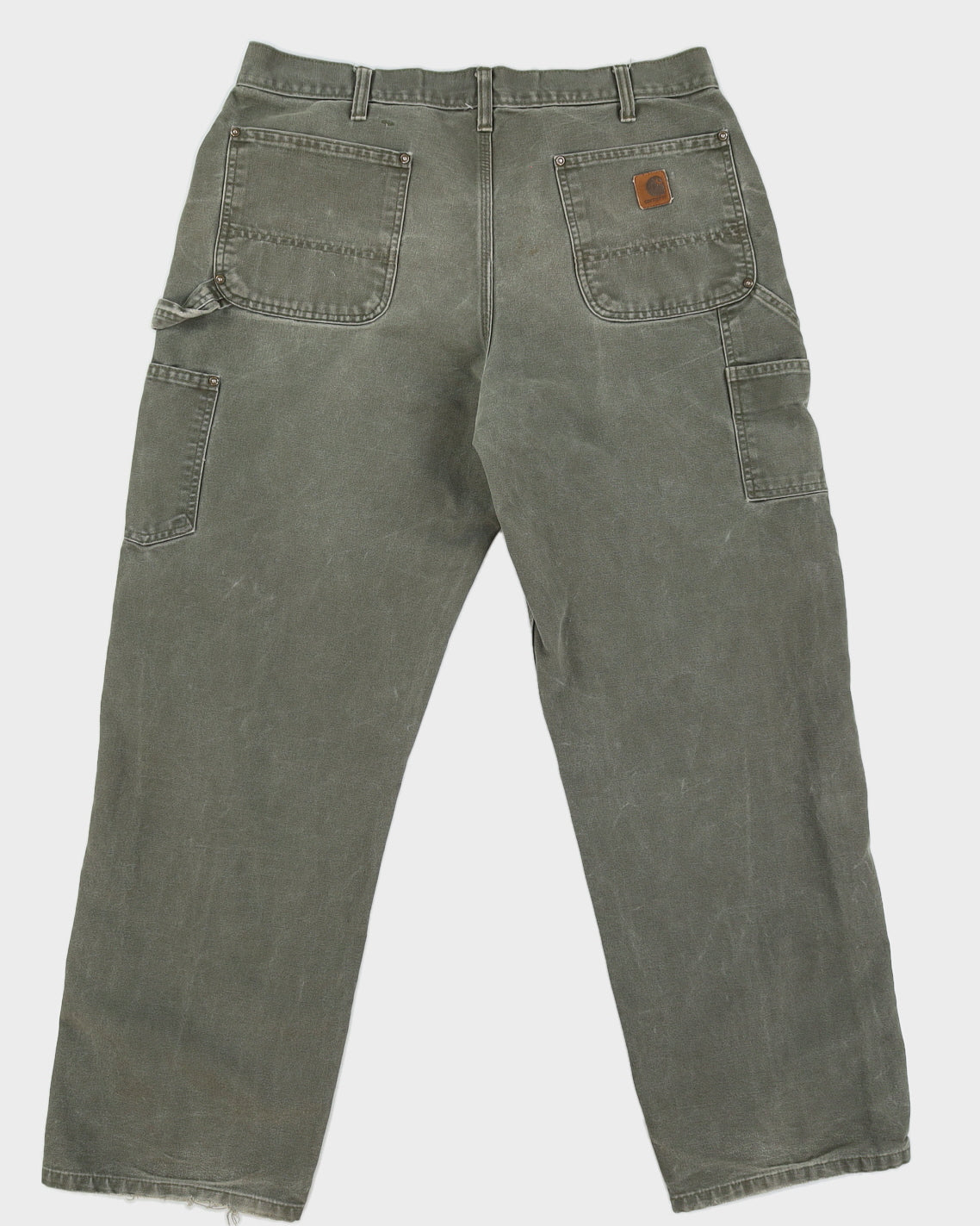 Vintage 90s Carhartt Double Knee Dungaree Fit Trousers - W36