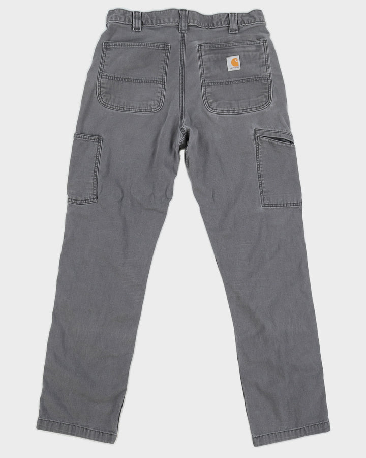 Carhartt Grey Double Knee Trousers - W32 L32