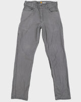 Carhartt Grey Relaxed Fit Trousers - W34 L36