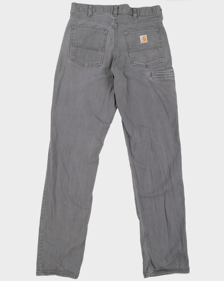Carhartt Grey Relaxed Fit Trousers - W34 L36