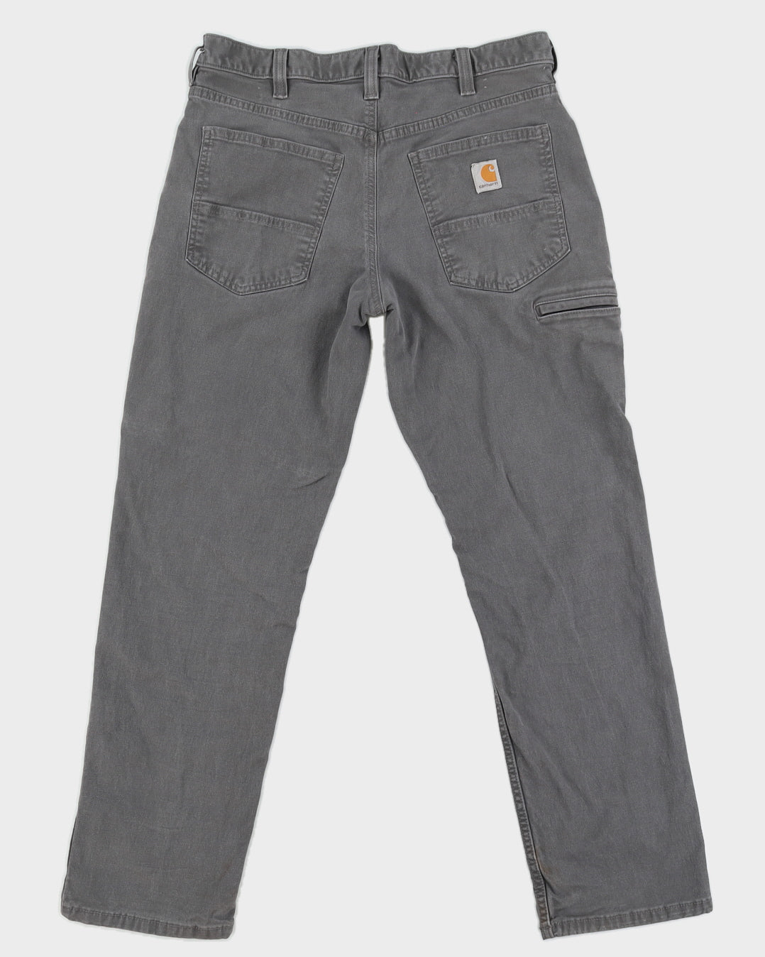 Carhartt Grey Relaxed Fit Trousers - W35 L30