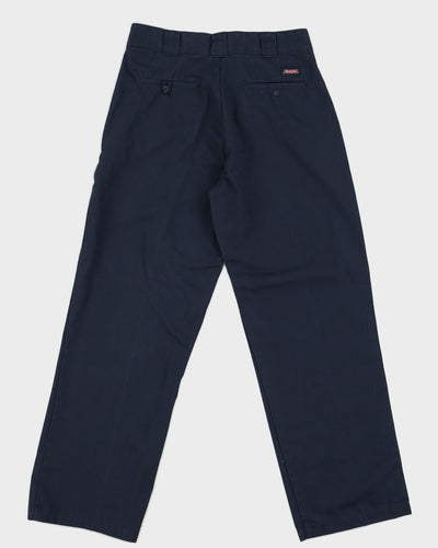 00s Dickies Blue Navy Trousers - W33 L31