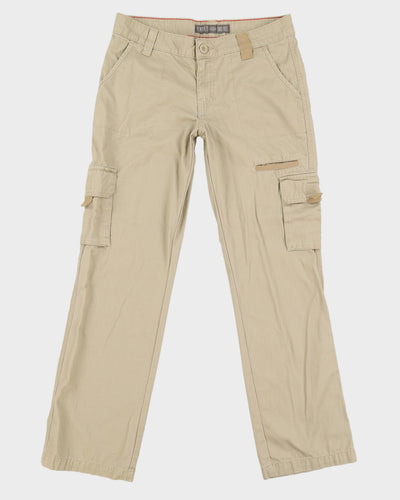 00s Dickies Beige Cargo Trousers - W32 L33
