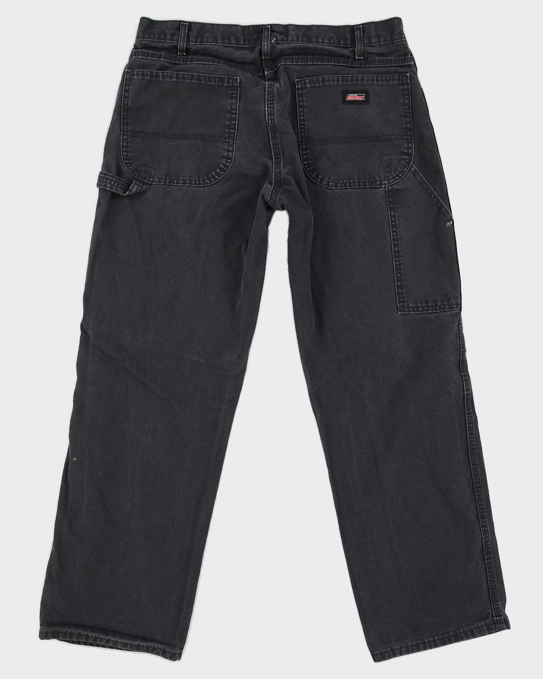00s Dickies Black Cargo Trousers - W34 L30