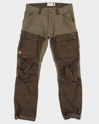 Green Fjall Raven Keb Walking Trousers - M