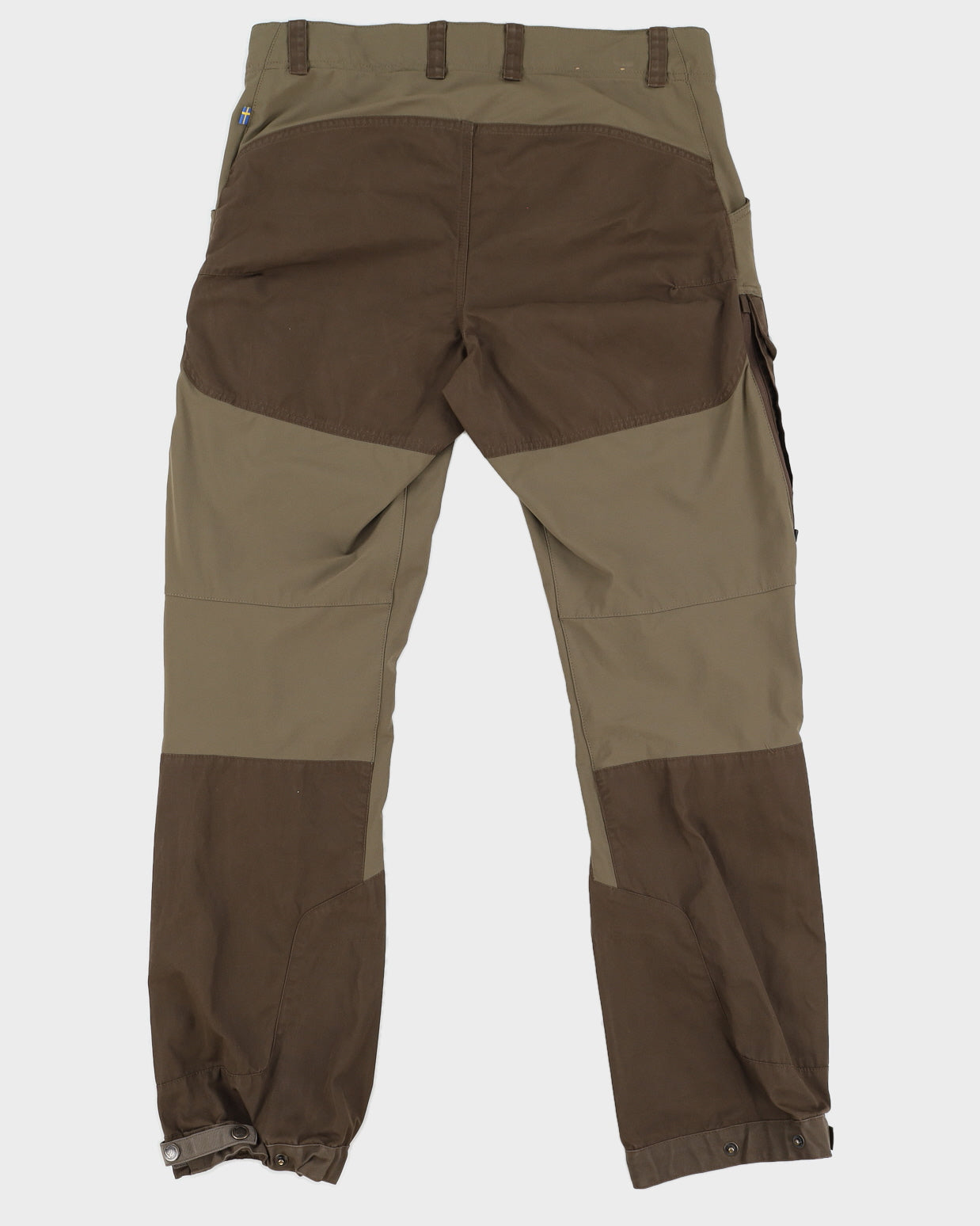 Green Fjall Raven Keb Walking Trousers - M