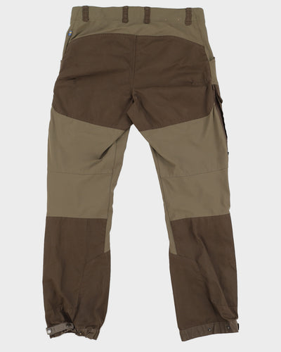 Green Fjall Raven Keb Walking Trousers - M