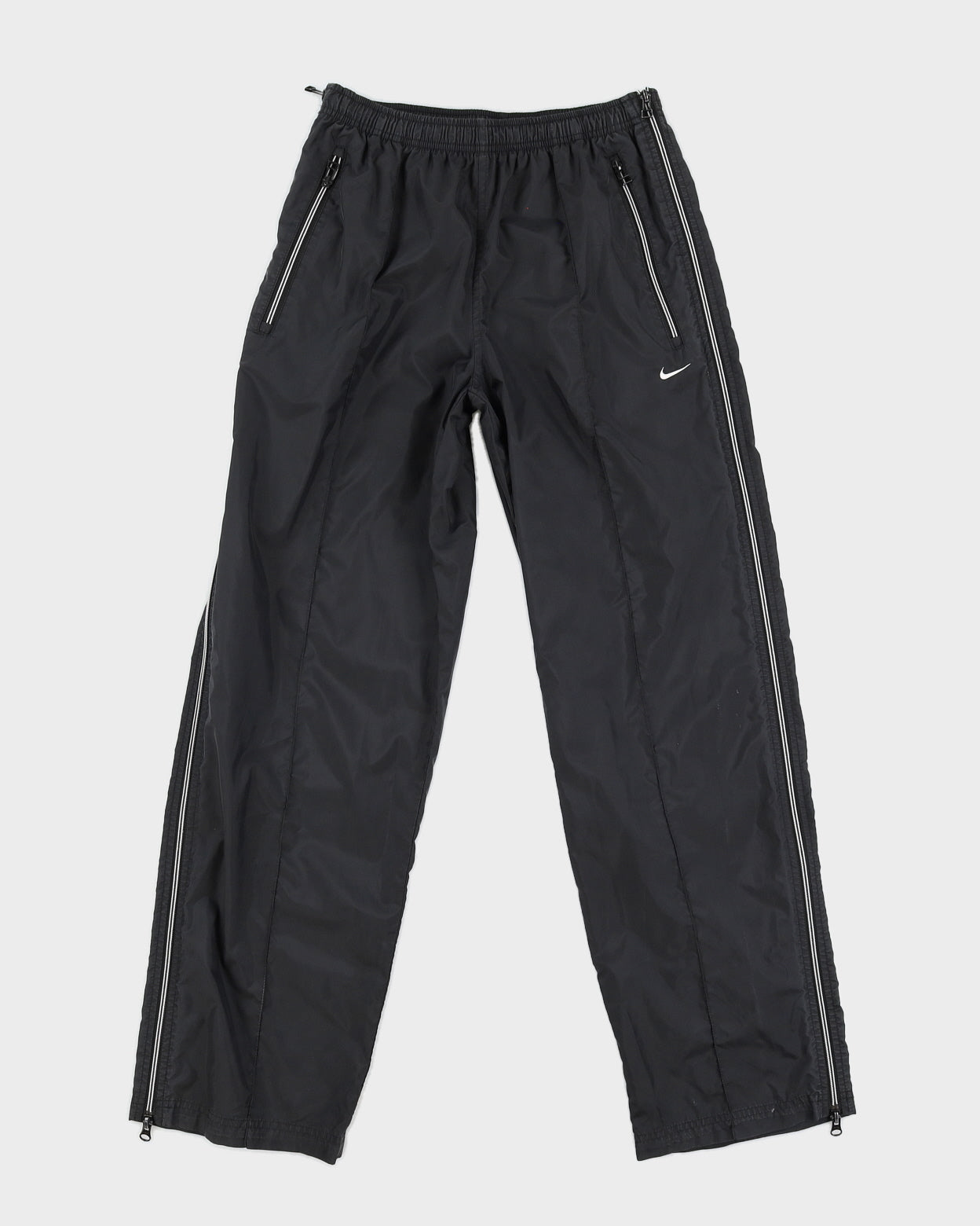Vintage 90s Nike Black Tracksuit Bottoms - W34 L31