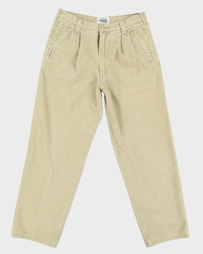 Vintage 90s Missoni Sports Beige Trousers - W33 L30