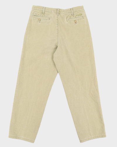 Vintage 90s Missoni Sports Beige Trousers - W33 L30